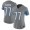 Nike Detroit Lions #77 Frank Ragnow Gray Women's Stitched NFL Limited Rush Jersey