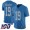 Lions #19 Kenny Golladay Blue Throwback Men's Stitched Football 100th Season Vapor Limited Jersey