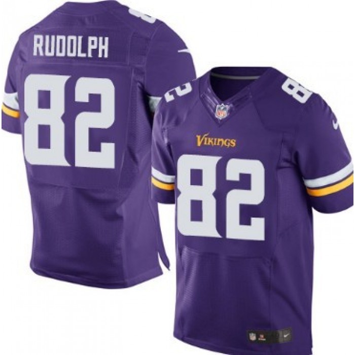Nike Minnesota Vikings #82 Kyle Rudolph 2013 Purple Elite Jersey