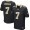 Nike New Orleans Saints #7 Morten Andersen Black Elite Jersey
