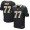 Nike New Orleans Saints #77 Willie Roaf Black Elite Jersey