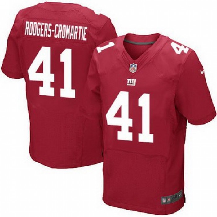 Men's New York Giants #41 Dominique Rodgers-Cromartie Red Alternate NFL Nike Elite Jersey