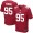 Men's New York Giants #95 Johnathan Hankins Red Alternate NFL Nike Elite Jersey