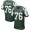 Men's New York Jets #76 Wesley Johnson Green Team Color NFL Nike Elite Jersey