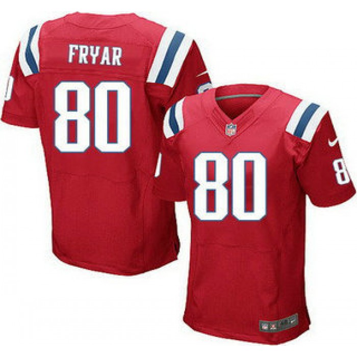 New England Patriots #80 Irving Fryar Red Retired Player NFL Nike Elite Jersey