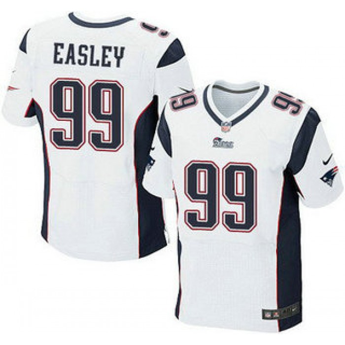 New England Patriots #99 Dominique Easley White Road NFL Nike Elite Jersey