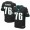 Philadelphia Eagles #76 Allen Barbre Black Alternate NFL Nike Elite Jersey
