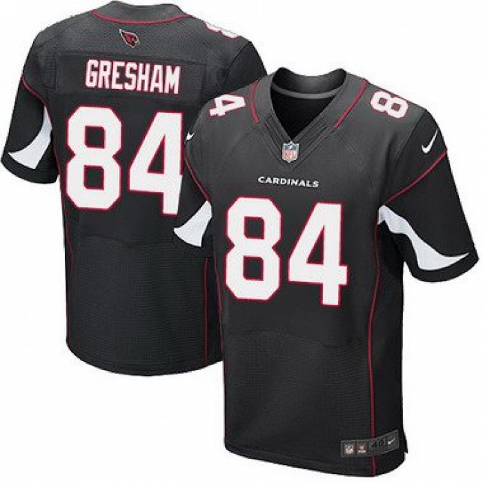 Men's Arizona Cardinals #84 Jermaine Gresham Black Alternate NFL Nike Elite Jersey