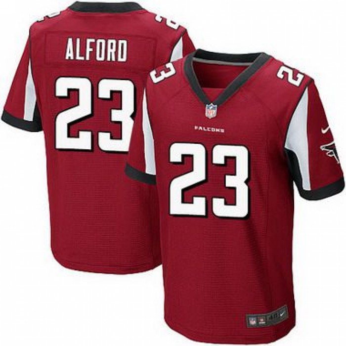 Men's Atlanta Falcons #23 Robert Alford Red Team Color NFL Nike Elite Jersey