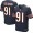 Men's Chicago Bears #91 Eddie Goldman Navy Blue Team Color NFL Nike Elite Jersey