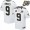 Men's New Orleans Saints #9 Drew Brees White 50th Season Patch Stitched NFL Nike Elite Jersey with C Patch