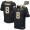 Men's New Orleans Saints #8 Archie Manning Black 50th Season Patch Stitched NFL Nike Elite Jersey
