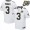 Men's New Orleans Saints #3 Bobby Hebert White 50th Season Patch Stitched NFL Nike Elite Jersey