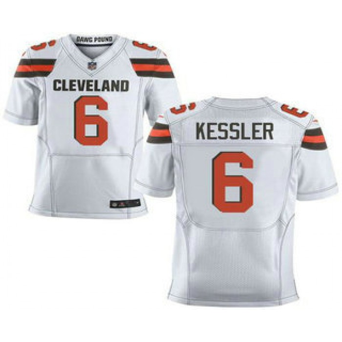 Men's Cleveland Browns #6 Cody Kessler White Men's Stitched NFL New Elite Jersey