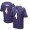 Men's Baltimore Ravens #4 Sam Koch Purple Team Color NFL Nike Elite Jersey