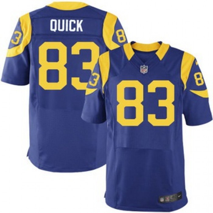 Los Angeles Rams #83 Brian Quick Royal Blue Alternate NFL Nike Elite Jersey
