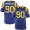 Men's Los Angeles Rams #90 Michael Brockers Royal Blue Alternate NFL Nike Elite Jersey