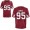 Men's Arizona Cardinals #95 Chandler Jones Red Team Color NFL Nike Elite Jersey