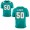 Men's Miami Dolphins #50 Aqua Green Aqua Green Team Color NFL Nike Elite Jersey