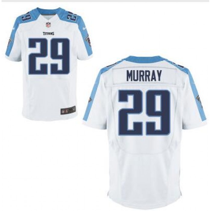 Men's Tennessee Titans #29 DeMarco Murray White Road NFL Nike Elite Jersey