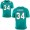 Men's Miami Dolphins #34 Arian Foster Aqua Green Team Color Stitched NFL Nike Elite Jersey