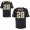 Men's New Orleans Saints #28 C.J. Spiller Black Team Color Stitched NFL Nike Game Jersey
