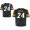 Men's Pittsburgh Steelers #24 Justin Gilbert Black Team Color Stitched NFL Nike Elite Jersey
