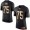 Men's Oakland Raiders #75 Howie Long Black With Gold Stitched NFL Nike Elite Jersey