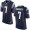 Men's New England Patriots #7 Jacoby Brissett NEW Navy Blue Team Color Stitched NFL Nike Elite Jersey
