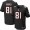 Men's Atlanta Falcons #81 Austin Hooper Black Alternate Stitched NFL Nike Elite Jersey
