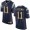 Nike Patriots #11 Julian Edelman Navy Blue Team Color Men's Stitched NFL New Elite Gold Jersey