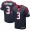 Nike Texans #3 Tom Savage Navy Blue Team Color Men's Stitched NFL Elite Jersey
