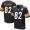 Men's Pittsburgh Steelers #82 John Stallworth Black Retired Player NFL Nike Elite Jersey