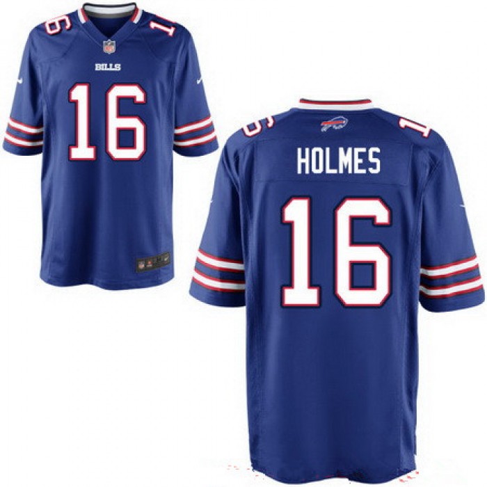 Men's Buffalo Bills #16 Andre Holmes Royal Blue Team Color Stitched NFL Nike Elite Jersey