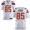 Men's 2017 NFL Draft Cleveland Browns #85 David Njoku White Road Stitched NFL Nike Elite Jersey