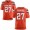 Men's 2017 NFL Draft Cleveland Browns #27 Jabrill Peppers Orange Alternate Stitched NFL Nike Elite Jersey