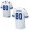 Men's Dallas Cowboys #80 Rico Gathers White Road Stitched NFL Nike Elite Jersey