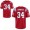 Men's New England Patriots #34 Rex Burkhead Red Alternate Stitched NFL Nike Elite Jersey
