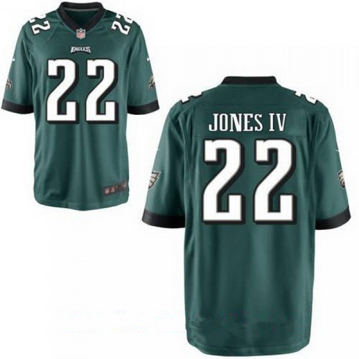 Men's Philadelphia Eagles #22 Sidney Jones IV Midnight Green Team Color Stitched NFL Nike Elite Jersey