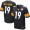 Nike Pittsburgh Steelers #19 JuJu Smith-Schuster Black Team Color Men's Stitched NFL Elite Jersey