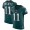 Nike Philadelphia Eagles #11 Carson Wentz Vapor Untouchable Elite Player Midnight Green Jersey