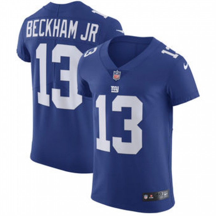 Nike New York Giants #13 Odell Beckham Jr Vapor Untouchable Elite Player Royal Blue Jersey