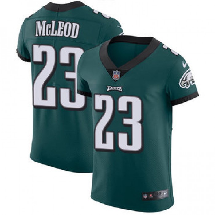 Men's Nike Philadelphia Eagles #23 Rodney McLeod Midnight Green Team Color Stitched NFL Vapor Untouchable Elite Jersey