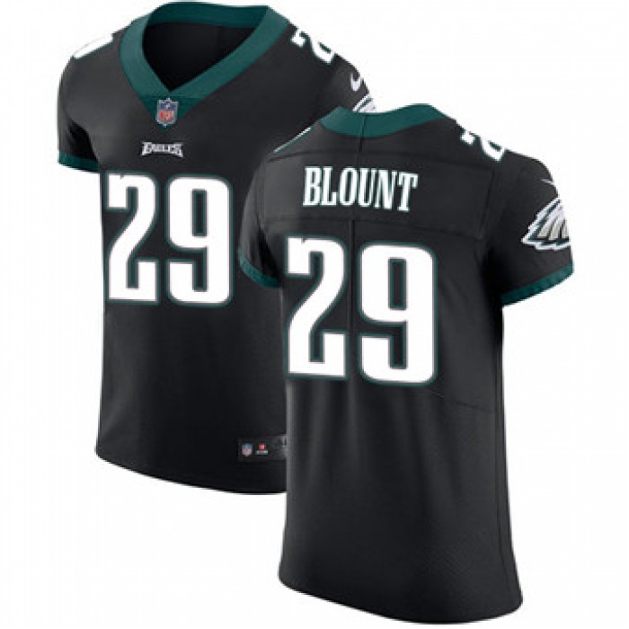 Men's Nike Philadelphia Eagles #29 LeGarrette Blount Black Alternate Stitched NFL Vapor Untouchable Elite Jersey
