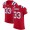 Men's Nike New England Patriots #33 Dion Lewis Red Alternate Stitched NFL Vapor Untouchable Elite Jersey