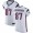 Men's Nike New England Patriots #87 Rob Gronkowski White Stitched NFL Vapor Untouchable Elite Jersey
