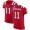 Men's Nike New England Patriots #11 Julian Edelman Red Alternate Stitched NFL Vapor Untouchable Elite Jersey