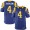 Nike Rams #4 Greg Zuerlein Royal Blue Alternate Men's Stitched NFL Elite Jersey