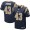 Nike Rams #43 John Johnson Navy Blue Team Color Men's Stitched NFL Elite Jersey