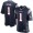 Nike New England Patriots #1 Sony Michel Navy 2018 NFL Draft Pick Elite Jersey